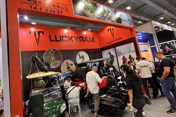 Luckyram menikmati popularitas yang luar biasa di Canton Fair