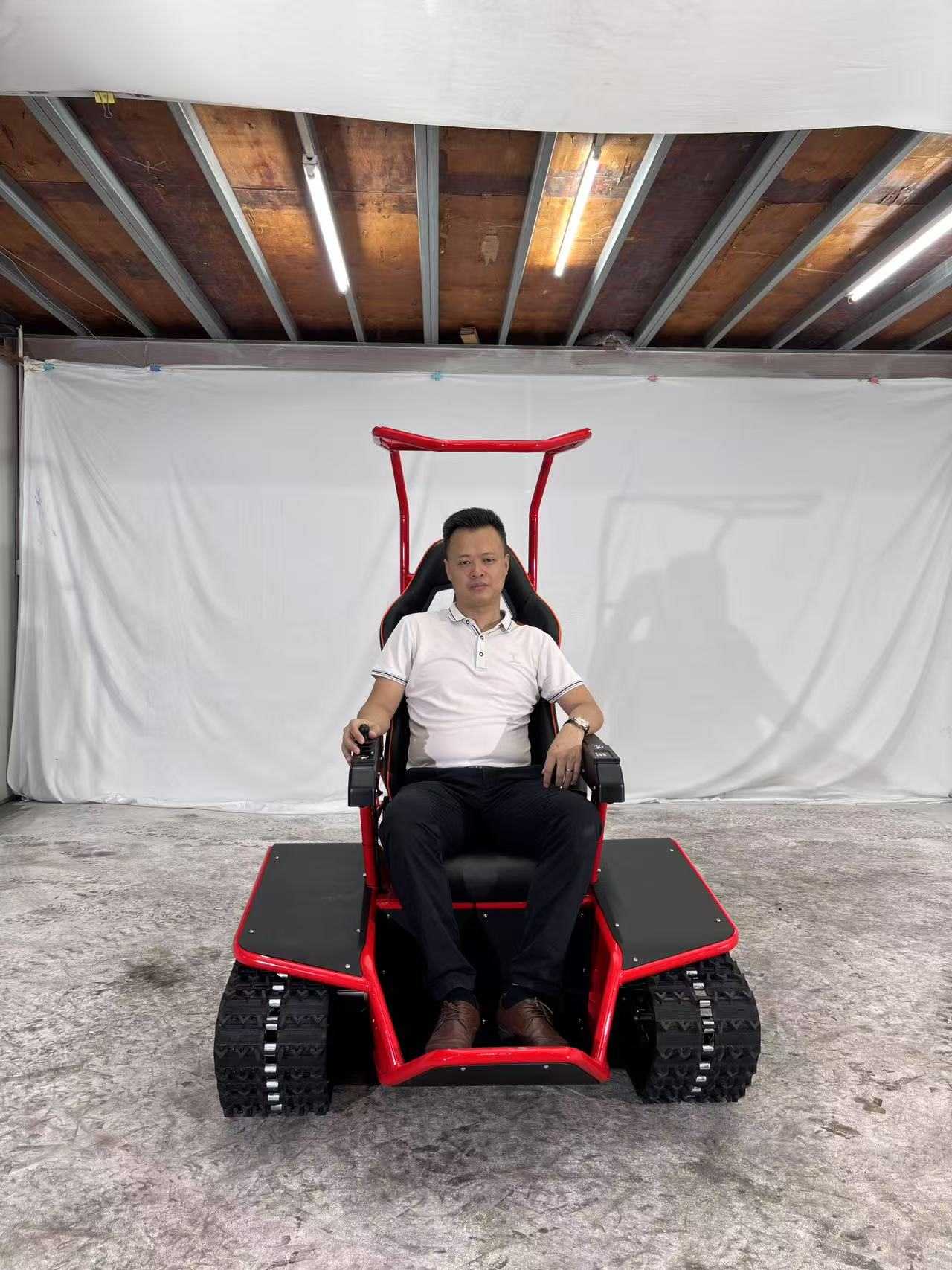 Kursi Roda Elektrik Dual Track 72V Cocok untuk Segala Medan.