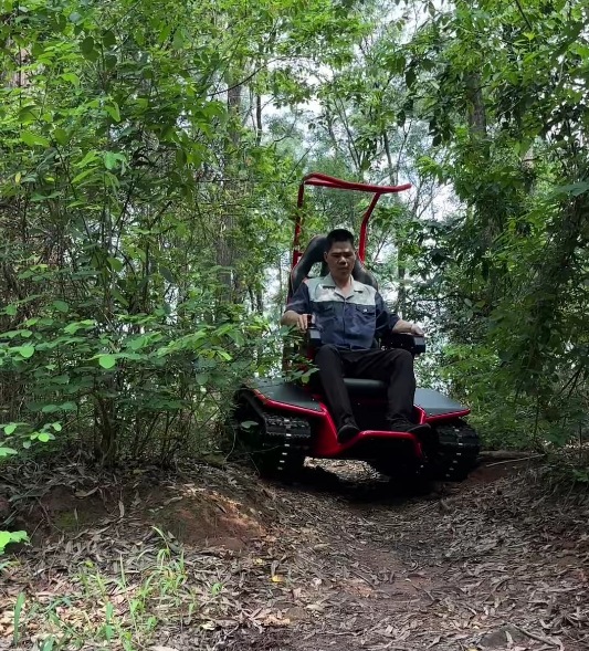 Kursi roda listrik 72V, dengan tenaga bertenaga dan stabilitas tinggi