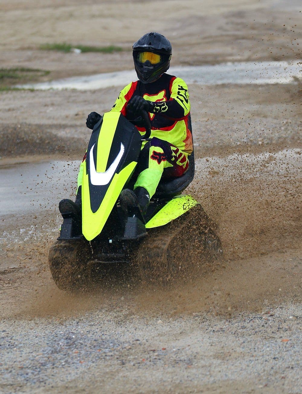 Baterai Lithium 72V ETV Kart Listrik Off-road jalur ganda