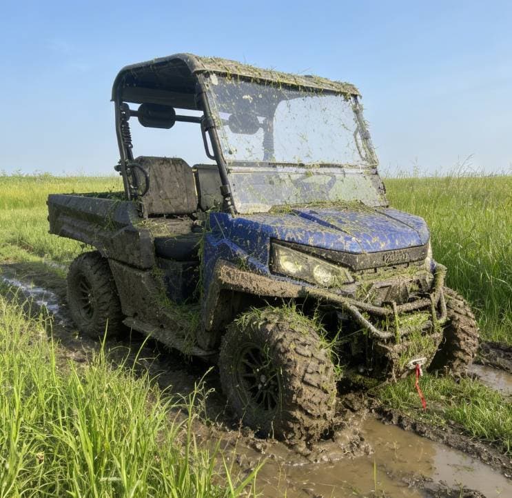 73.6V 4WD Off Road UTV EPS Kemudi 20KW Daya Puncak 80-100km